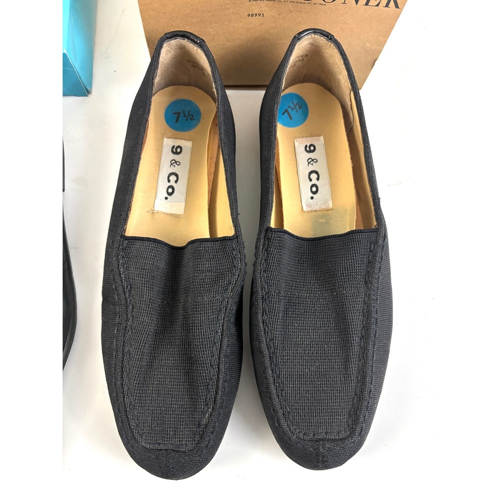 Women's Shoe‎ Lot Size 7.5–10 Vintage Flats Slippers ESPRIT Bass Leather - Picture 4 of 16